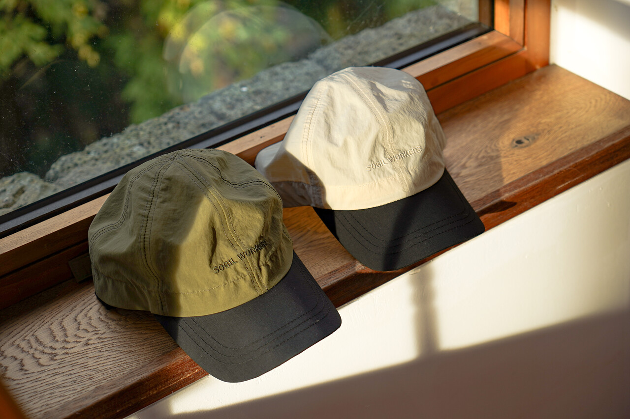 제주 로컬브랜드 스토어 소길별하가 워크웨어 모자를 출시했다. (사진 제공 = 소길별하)